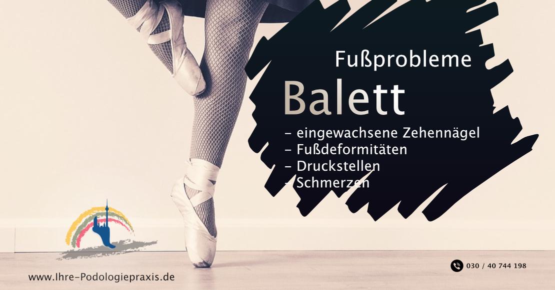 Die Füße von Balletttänzern: Ein Hochleistungspaar, das besondere Pflege braucht